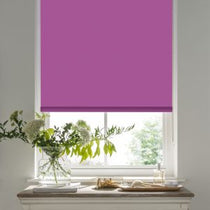 Twilight Petunia Roller Blinds