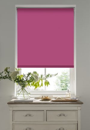 Twilight Raspberry Roller Blinds