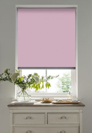 Twilight Rose Roller Blinds