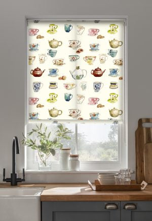 Afternoon Tea Cream Roller Blinds