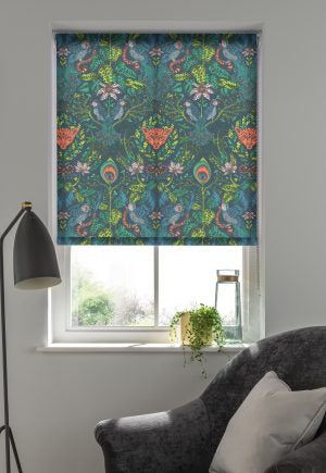 Amazon Navy Roller Blinds