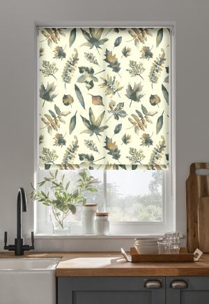 Fall Linen Roller Blinds