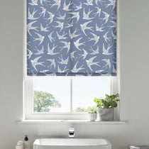 Fly Away Navy Roller Blinds