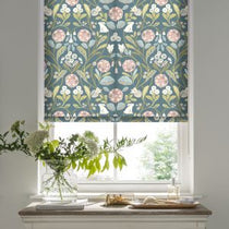 Forester Teal Roller Blinds