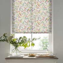 Forget Me Not Linen Roller Blinds