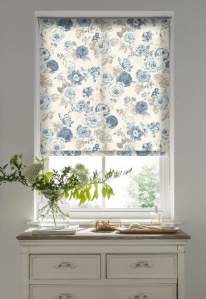 Genevieve Chambray Roller Blinds