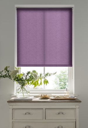 Harris Aubergine Roller Blinds