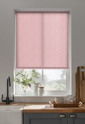 Harris Pink Roller Blinds