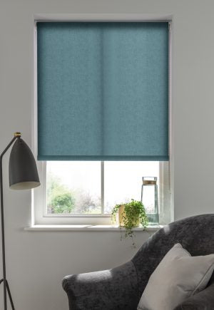 Harris Teal Roller Blinds