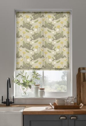 March Hare Linen Roller Blinds