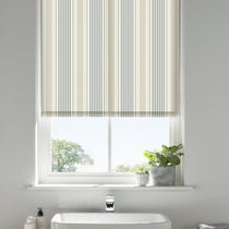 Sail Stripe Natural Roller Blinds