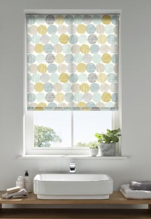 Stepping Stones Mineral Roller Blinds