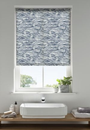 Surf Navy Roller Blinds