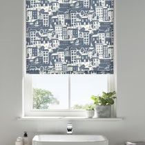 Waterside Navy Roller Blinds