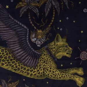 Lynx Velvet Charcoal Tablecloths