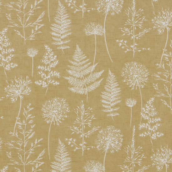 Chervil Mustard Roman Blinds