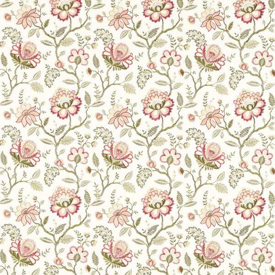 Adeline Blush Raspberry Curtains