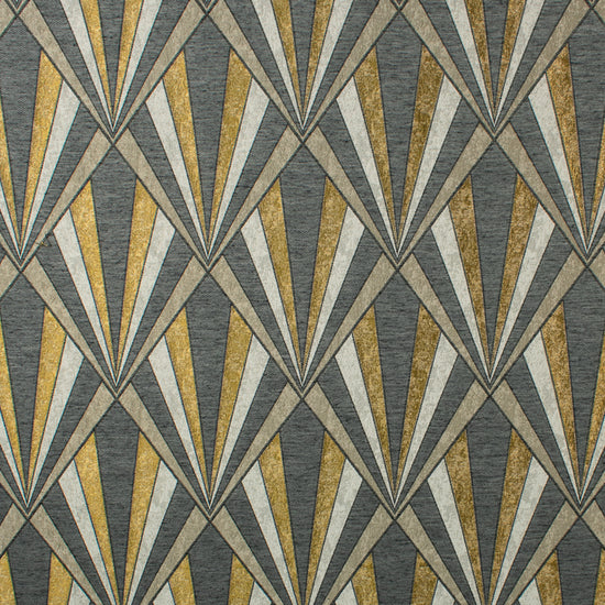 Vogue Polished Brass Fabric by the Metre