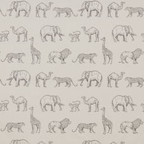Prairie Animals Anthracite Curtains