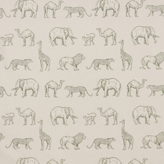 Prairie Animals Forest Fabric by the Metre