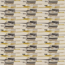 Zeal Charcoal Neutral Mustard Onyx 130698 Fabric by the Metre