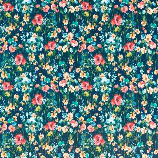 Wild Meadow Midnight Velvet Tablecloths