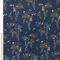 SM Wisteria Velvet Navy Box Seat Covers