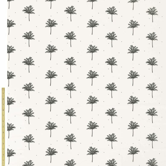 SM Tropical Palm Oyster Sateen Fabric by the Metre
