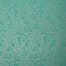 SM Metallic Leaves Green Upholstered Pelmets