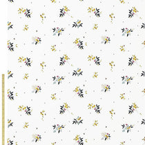 SM Lemon Cluster Sateen White Roman Blinds