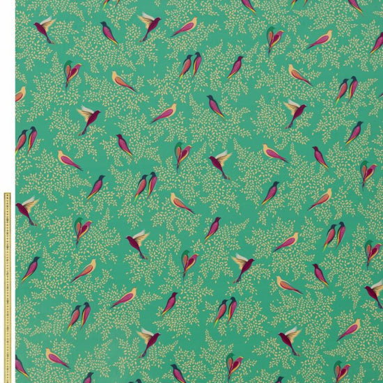 SM Green Birds Velvet Ceiling Light Shades