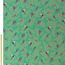 SM Green Birds Sateen Valances