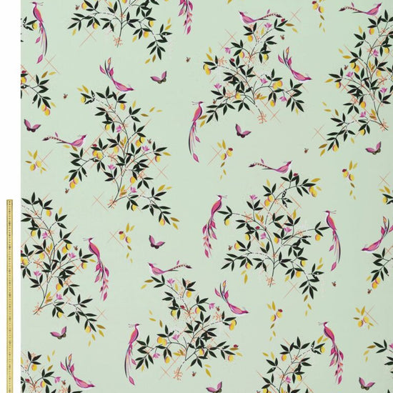 SM Bird And Trellis Sateen Duckegg Cushions