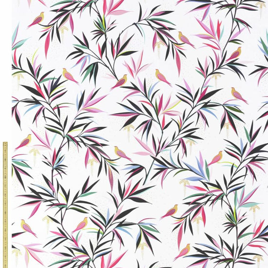 SM Bamboo Sateen White Apex Curtains