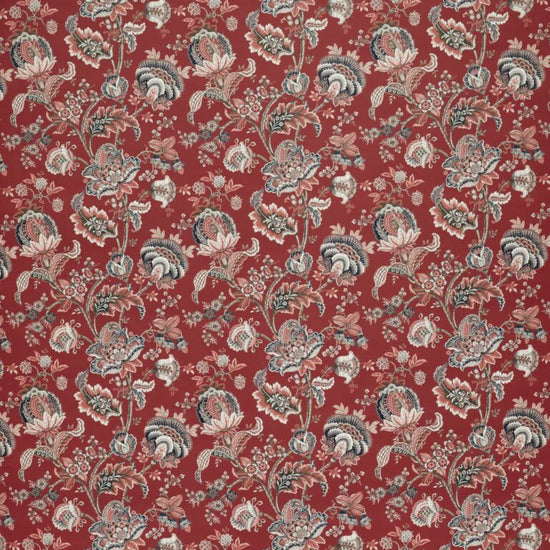 Prunella Crimson Apex Curtains