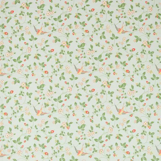Wild Strawberry Dove Linen Upholstered Pelmets