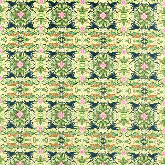 Wonderlust Tea Story Citron Velvet Tablecloths