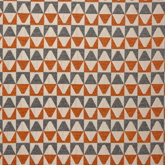 Kaleidoscope Burnt Orange Apex Curtains