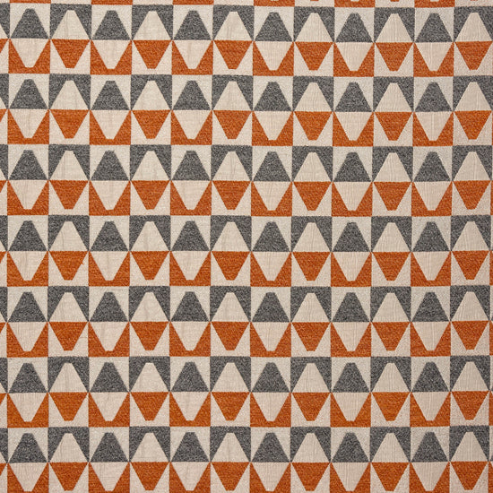 Kaleidoscope Burnt Orange Upholstered Pelmets