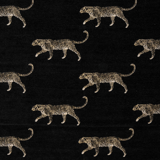 Leopard Noir Box Seat Covers