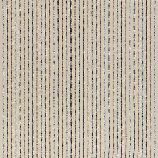 Maya Stripe Indigo Upholstered Pelmets