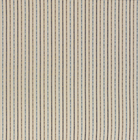Maya Stripe Indigo Upholstered Pelmets
