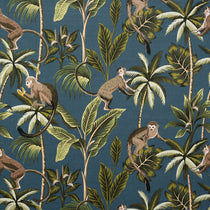 Monkey Teal Apex Curtains