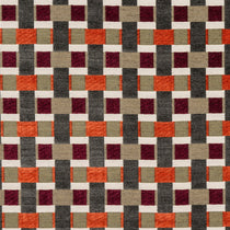 Rhythm Burnt Orange Upholstered Pelmets