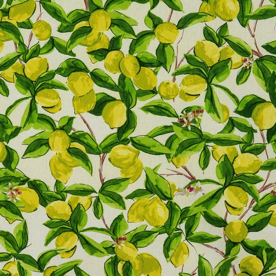 Sorrento Lemon Fabric by the Metre