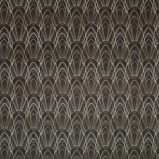 Delaunay Graphite Upholstered Pelmets