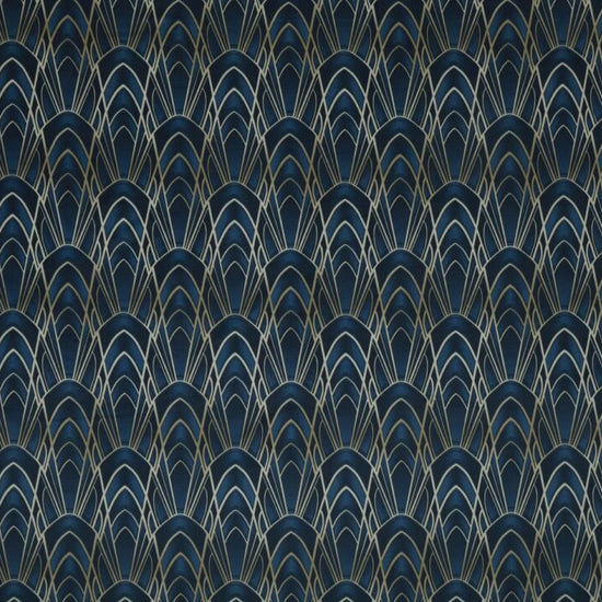 Delaunay Sapphire Curtains