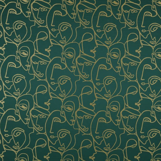 Henri Emerald Fabric by the Metre