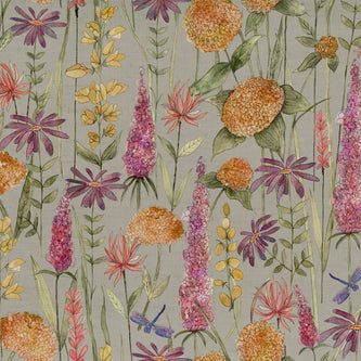 Florabunda Russet Fabric by the Metre