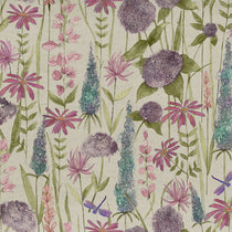 Florabunda Verde Linen Curtains